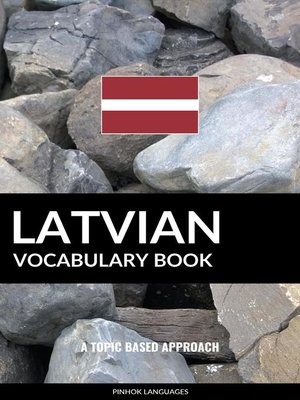cover image of Latvian Vocabulary Book